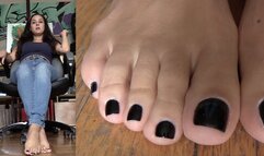 PEDICURE SLAVE RULES - Jamie Daniels, POV, Foot Fetish, Foot Domination, Foot Slave - MP4