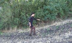 stuck her heels in the ground Ac