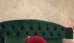 Secretary wearing fur to get the boss aroused