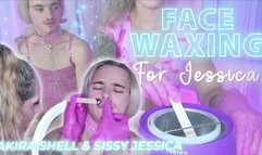 Face Waxing Jessica (UHD WMV)