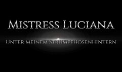 Under my pantyhose butt