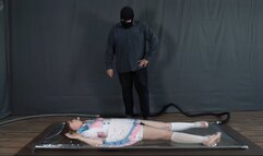 Alice doll with vibro in vacuum bed with flips