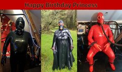 Happy Birthday Rubber Princess