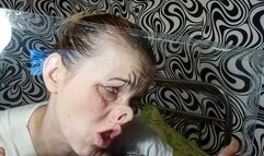 Crush the bitch's stupid face