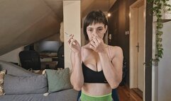 Smoke holding exercise