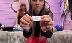 One man under two girls full weight trampling game (wmv)