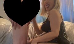 BlindFolded Chastised Slave Gets “COCK SUCKED”????by Mistress in Major Headfuck Scenario