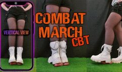 Combat Girl Marching on Your Cock and Balls (Vertical Version) - TamyStarly - CBT, Bootjob, Shoejob, Ballbusting, Combat, March, Boots, Trample, Trampling, Crush, Crushing
