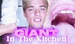 Unaware Giant In The Kitchen 4k