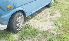 Moving the van to get it washed