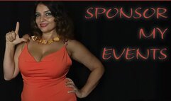 SPONSOR MY EVENTS by Domina Paulina