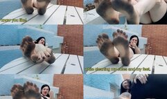 I ORDER YOU TO CLEAN MY SOLESDIRTY - GODDESS LETICIA MILLER - EXCLUSIVE LM VIDEOS AUGUST 2023 - CLIP 2 (SUBTITLED )