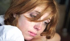 Naughty Ginger Spanked for taking Step-Daddy's Car - MP4