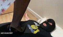 Black Court Shoe Trample