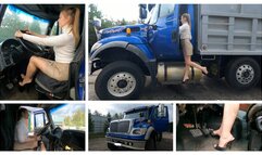 EXCLUSIVE TRUCK REVVING: International monster truck - hard revving without limits