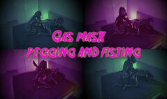 Gas Mask Pegging and Fisting 4K HDR10 with Mistress Patricia - Strapon Double Anal Fisting Oxballs Pig Hole