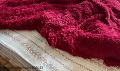 Hot and sweaty feet massage and sniffing right after sleep