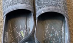 Smell my Shoes - Stinky and Dirty Bbw Big Feet Worship POV