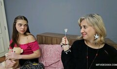 MILF KISSES TEEN - VOL #210 - MILF STELLA (52 years old) TEEN MEG (20 years old) - FULL VERSION