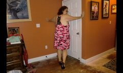 Sexy Stip From Pink Camo Lingerie, I Am Wearing a m4v