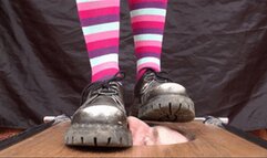 Cosplay girl tramples my floor-face using dirty Doc Martens shoes (part 4 of 5), flo073x 1080p