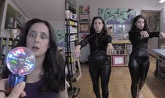 MESMERIZED MODELS - Jamie Daniels, Sahrye, Mesmerized, Magic Control, Mental Dominaton, Women Following Orders - WMV