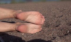 foot play on beach (1080p)