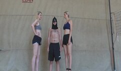 Tall volleyball girls and smaller men - differences and sizes in body parts