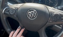 Trixie Love stomping hard and playing footsie in nylon feet