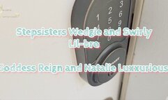 Stepsisters Wedgie and Swirly Punishment 1080