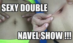 2 MODELS BELLY BUTTON FETISH 230905KISA BRENDA + SARAI DOUBLE NAVEL SHOW HD MP4