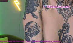 Perfect Tits Tattoed SheBabe gets horny Part 3