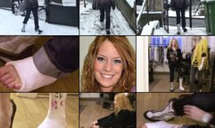 Britney Term SLWC Coming Out of the Cold to Try on Some Shoes (in HD 1920X1080)