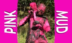 Cute, Muddy and Gunged in Pink at the Estuary (HD)