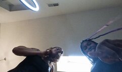 Sexy Giantesses Give their tiny pet Lap Dances POV 4k