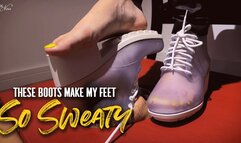 Nara makes Hex lick sweat straight from her plastic transparente boot (1080 EN-sub)