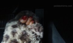 Nafisa - Running late in Slippers! - The RERUN! (4K) Version!