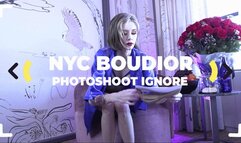 NYC Boudoir Photoshoot Ignore - Lingerie Tease POV by Goddess Kyaa - 1080p MP4