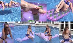 Cindy Inflatables in Pool Combo MOV