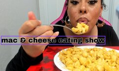 mac and cheese eating show