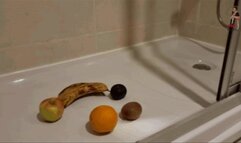 Food from the hotel room