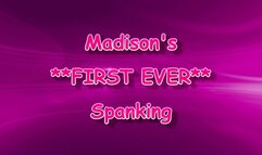 Madison's FIRST EVER Spanking