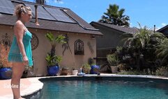 Sable Gets Clothes Wet in a Pool HD WMV (1920x1080)