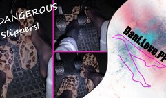 Struggle in DANGEROUS Slippers | pedal pumping