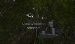 Topless Wrestling in the Jungle 2: Zelina fights Queen Nicole to take over the jungle