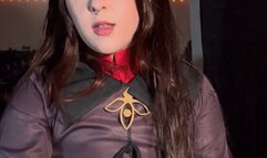 Hutao FootJob (Genshin Impact Cosplay!)