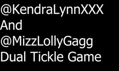 @MizzLollyGagg and @KendraLynnXXX - Dual tickle game
