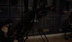 HEAVY BONDAGE INVERSION TABLE FACE SITTING