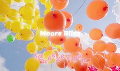 Looner Moore Bliss Blows Up a Handful of Balloons and Squeeze 2 Pops Them All in Front of His Face!