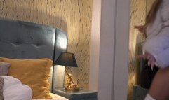 Mad wife transforms pig pay husband in a sissy bitch